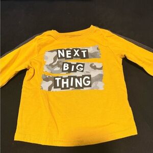 Garanimals Mustard Long Sleeve Tee with Graphic